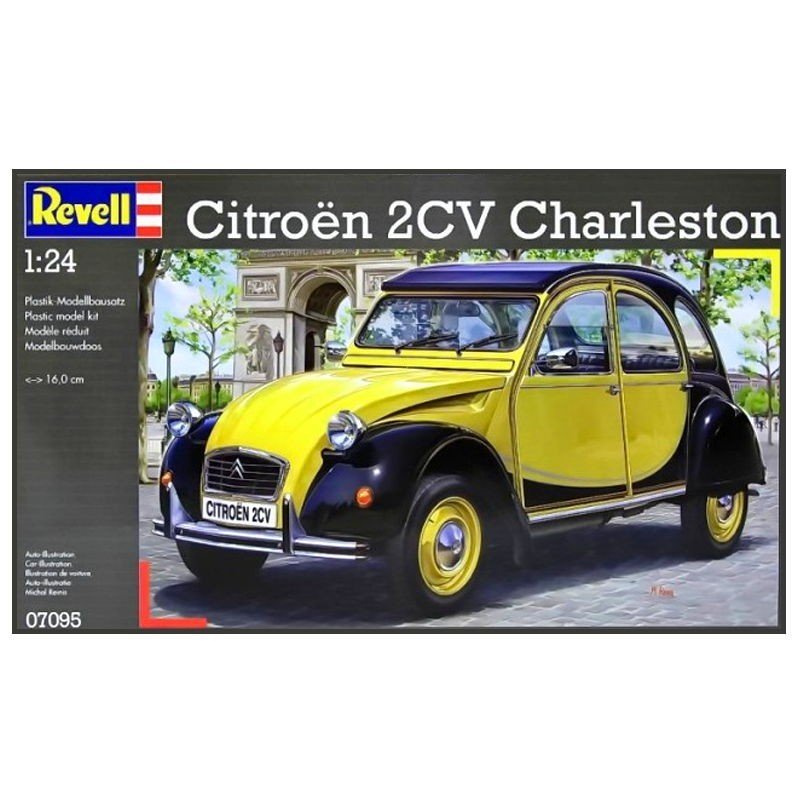 kraam drempel Voorwaarden Citroen 2CV Charleston Model Kit