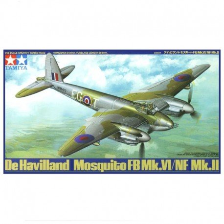 De Havilland Mosquito FB VI NF II Airplane Model Kit
