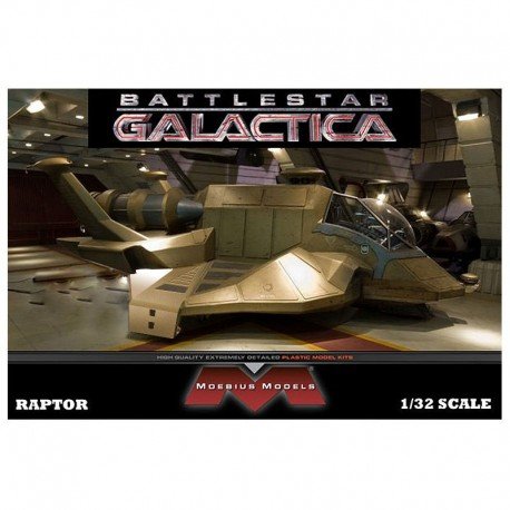 Moebius Models 1/32 Colonial Raptor - Battlestar Galactica - Sci-Fi/Fantasy  - KitMaker Network