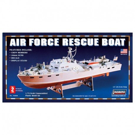 Air Force Rescue Boat Model Kit