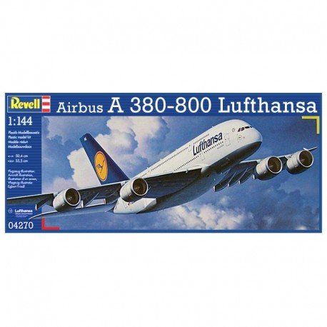 Airbus A380-800 'Lufthansa' Airplane Model Kit