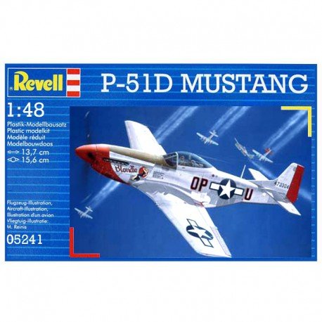 P-51D Mustang Model Airplane Kit